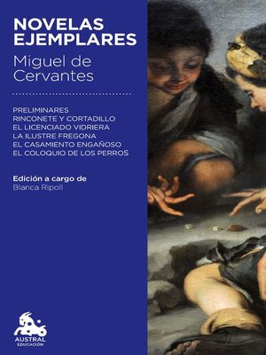 cover image of Novelas ejemplares